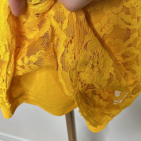 𝅺NBD X NAVEN lace halter neck open back mini dress - Picture 8 of 11